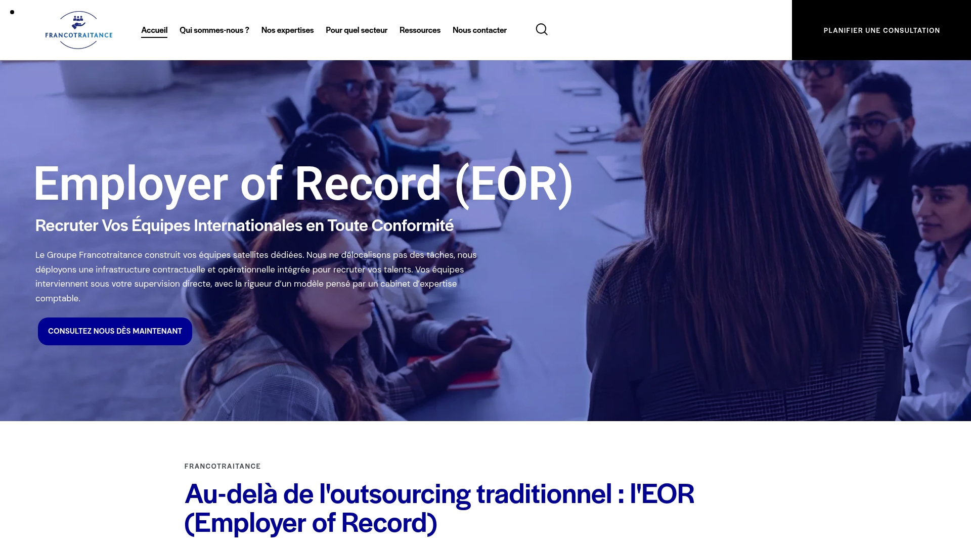 Francotraitance