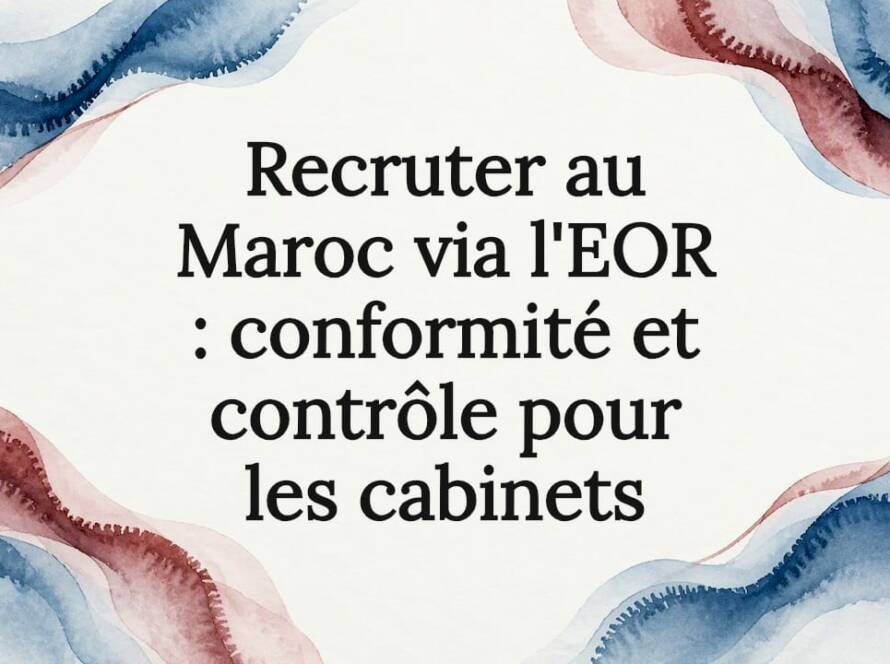 Cadre éditorial en aquarelle bleu marine et sable