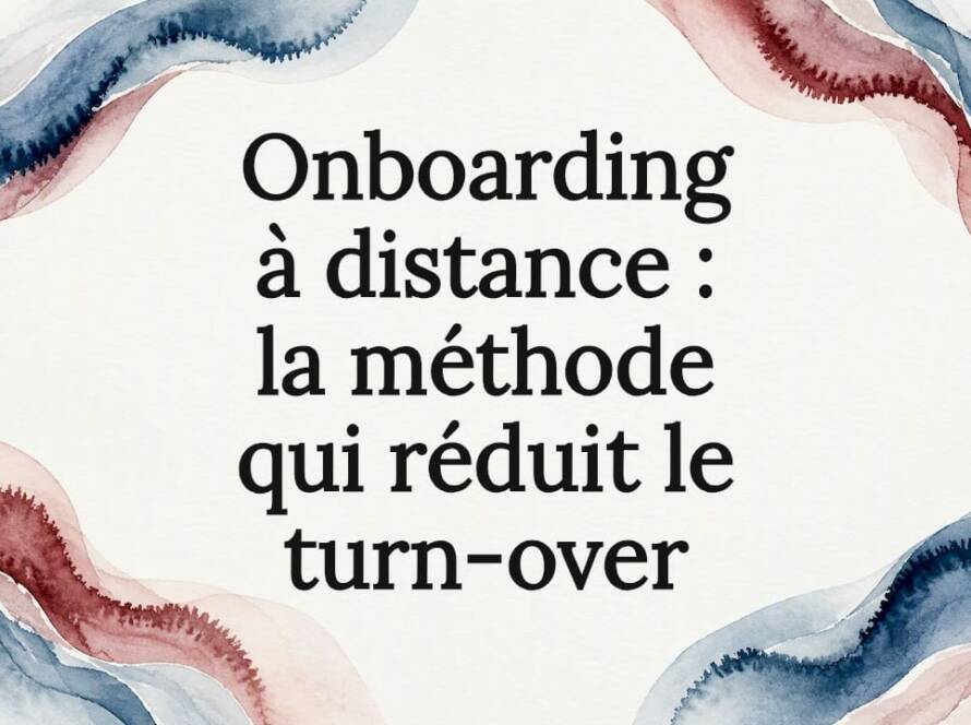 Carte titre abstraite sur l'intégration à distance