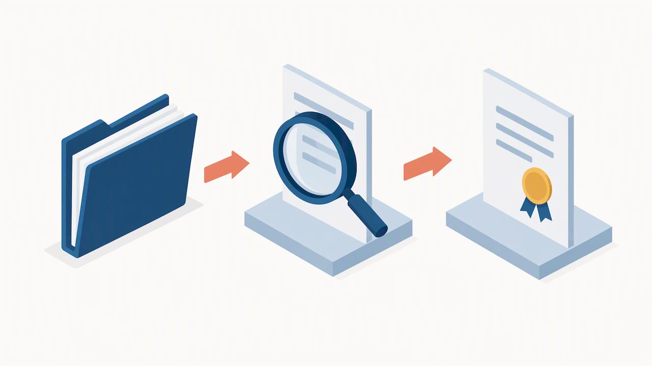 Contrôle d'un audit et d'une attestation EOR