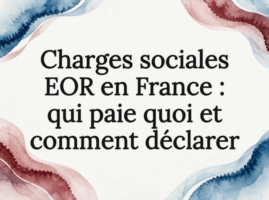 Carte titre bordée de rubans aquarellés