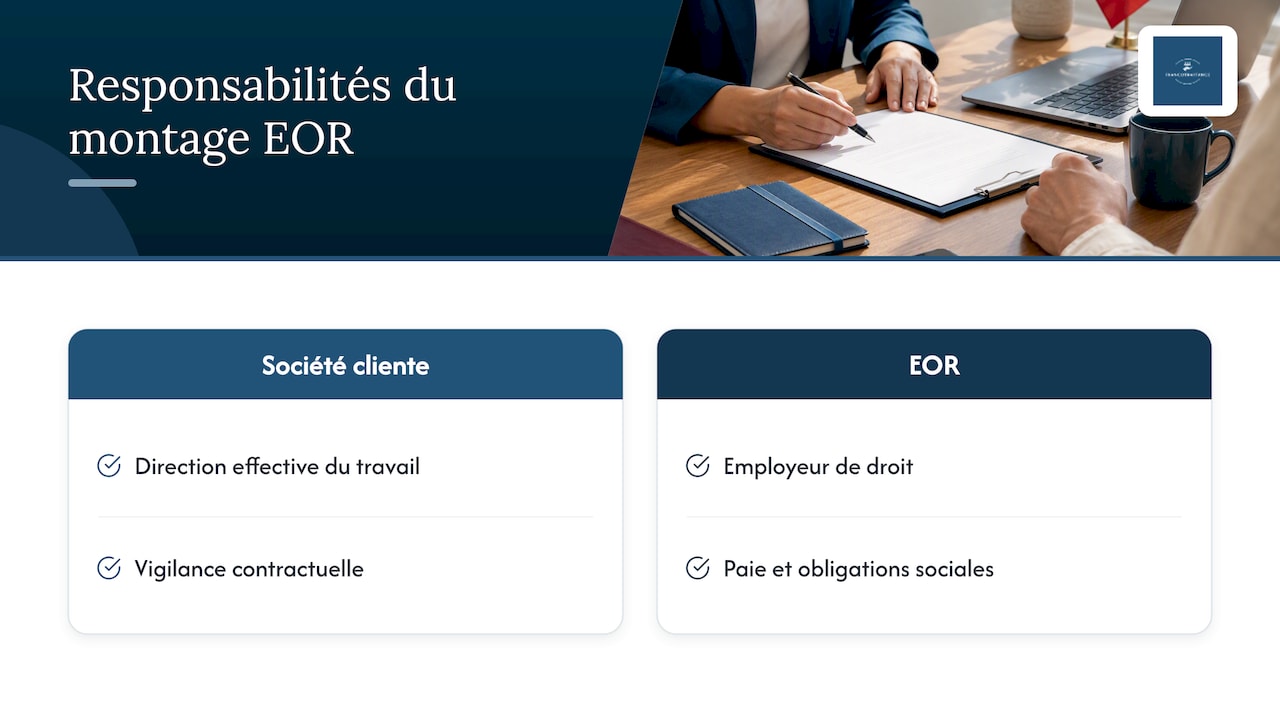Risques et responsabilités partagées entre vous et votre EOR — overview diagram
