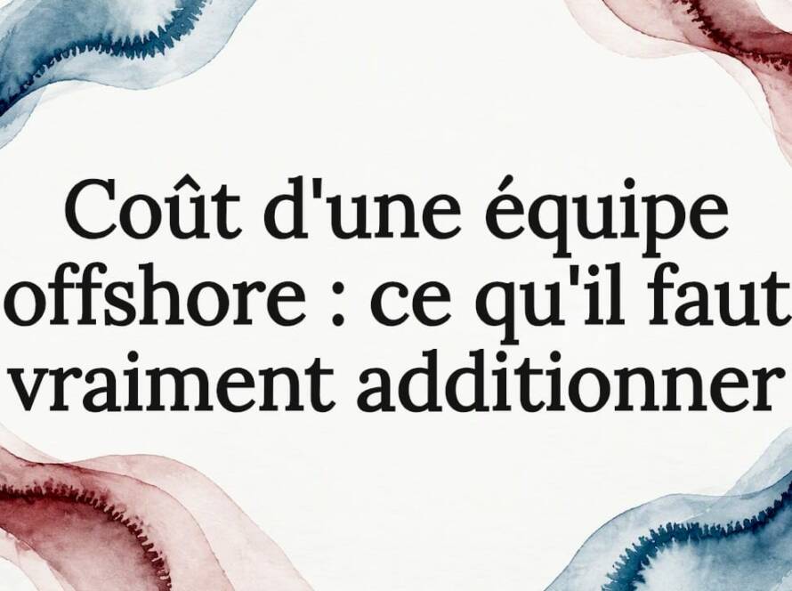Carte de titre aquarelle décorée de rubans bleu marine